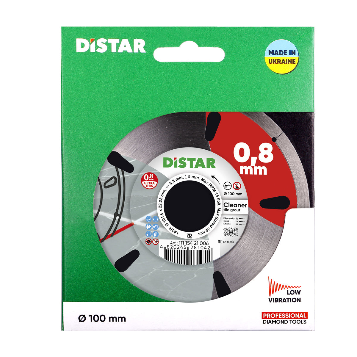 DISTAR Cleaner 4 inch diamond blade for grout and seam cleaning