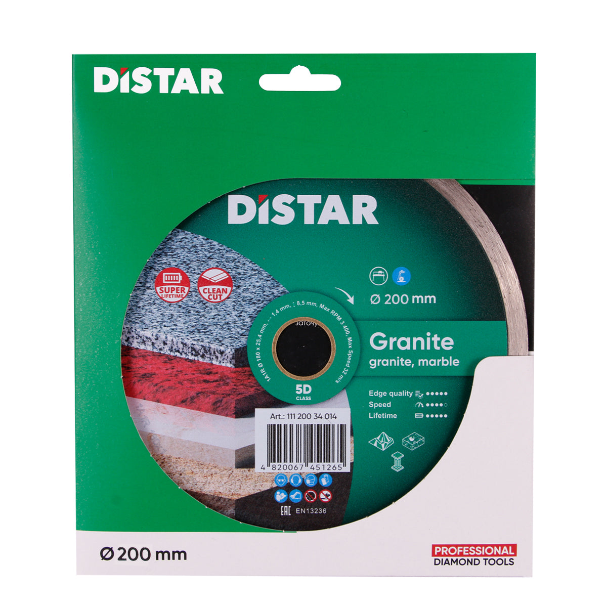 DISTAR Granite Diamond Blade 4.5 to 16 inch for cutting granite