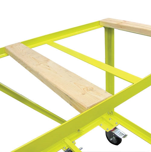 Weha 27" Wood Insert Stone Fabrication Work Table