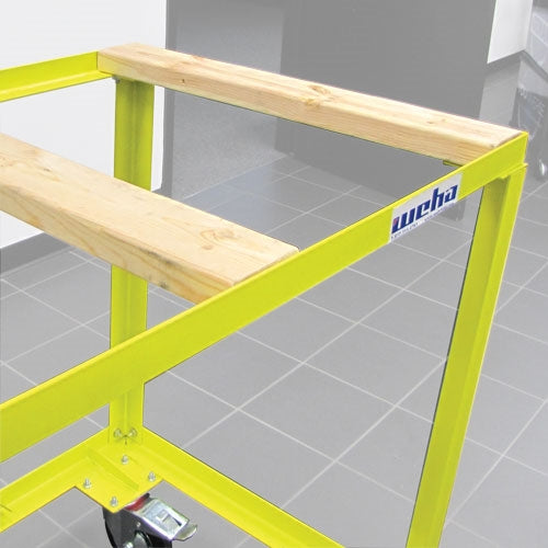 Weha 27" Wood Insert Stone Fabrication Work Table
