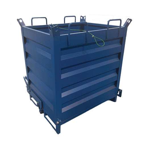 Weha Blue Waste Container – 1 Ton Capacity