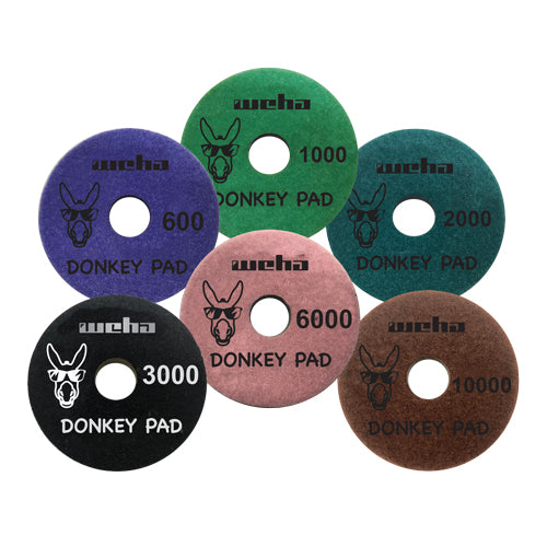 Weha Donkey Face Polish & Inline Polishing Pads
