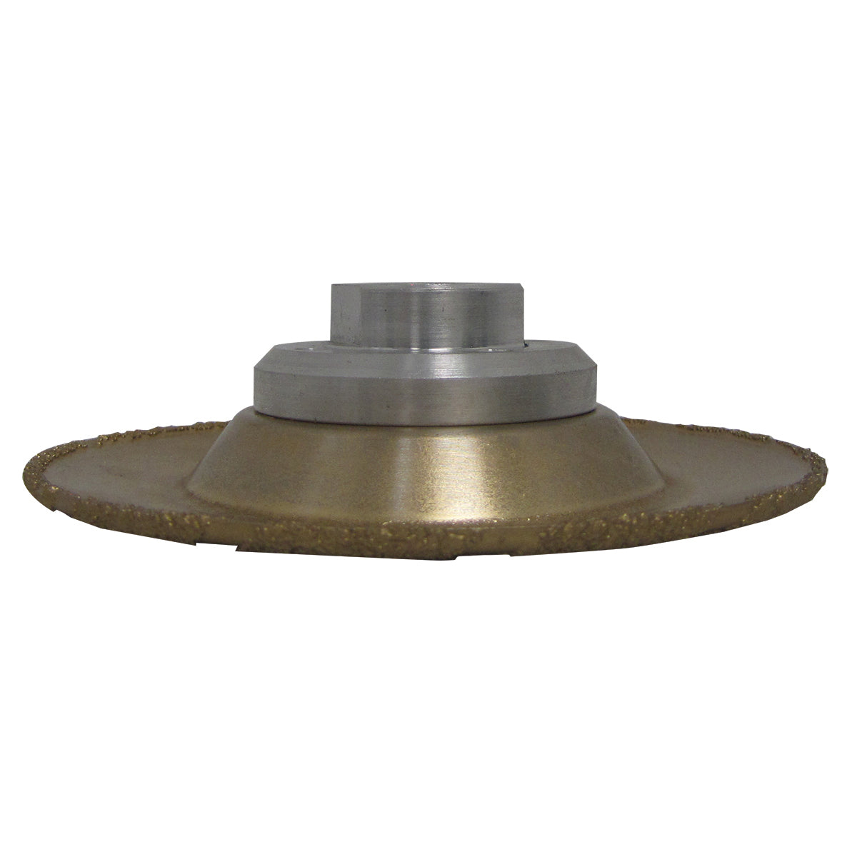 Weha 4" Vacuum Brazed Diamond Contour Cup Wheel – Coarse