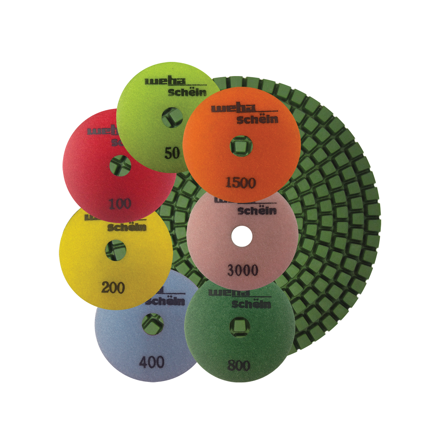 Weha 5" Schein 7 Step Polishing Pads