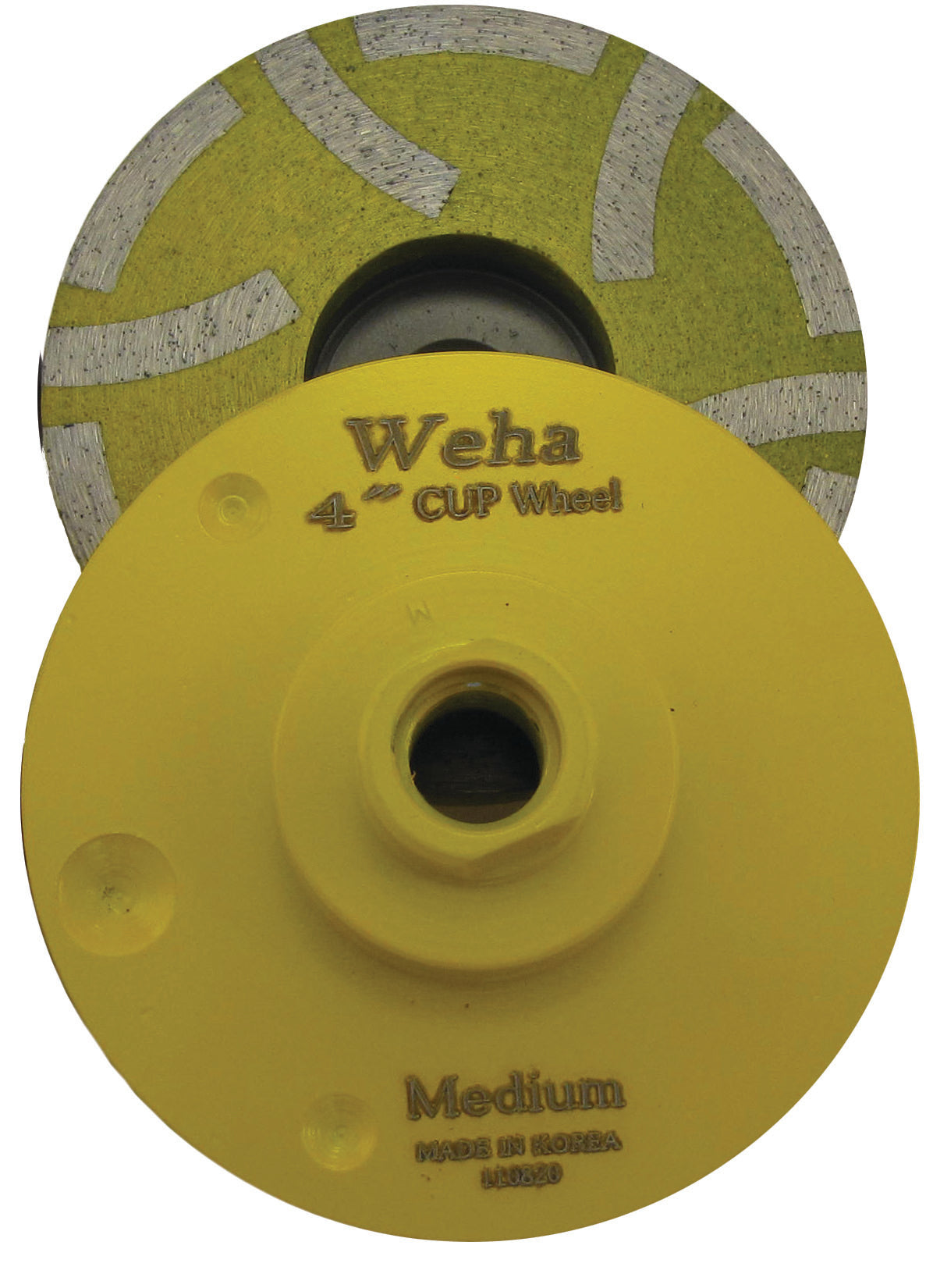 Weha 4" Resin Filled Diamond Cup Wheel