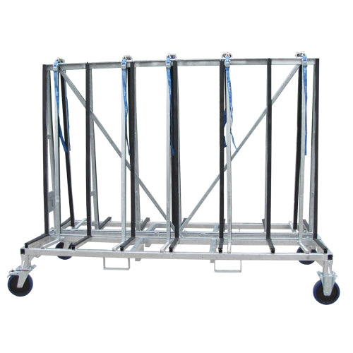 Weha Large Double-Sided A-Frame Transport Cart – 96" x 43" x 68"