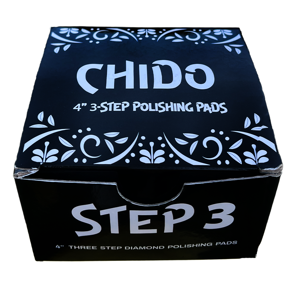 Chido 4" 3 Step Polishing Pads