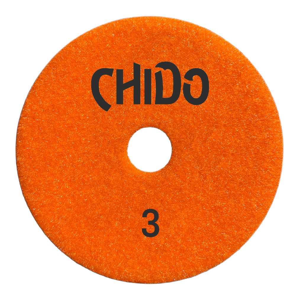 Chido 4" 3 Step Polishing Pads