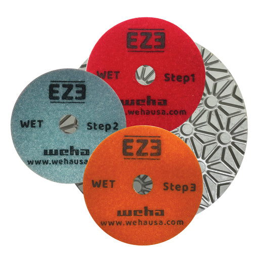 Weha EZ3 3 Step Diamond Polishing Pads