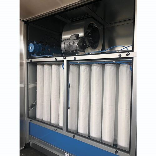 Filter Project 10' (3 Meter) Automatic Self-Cleaning Dry Dust Collector Booth System