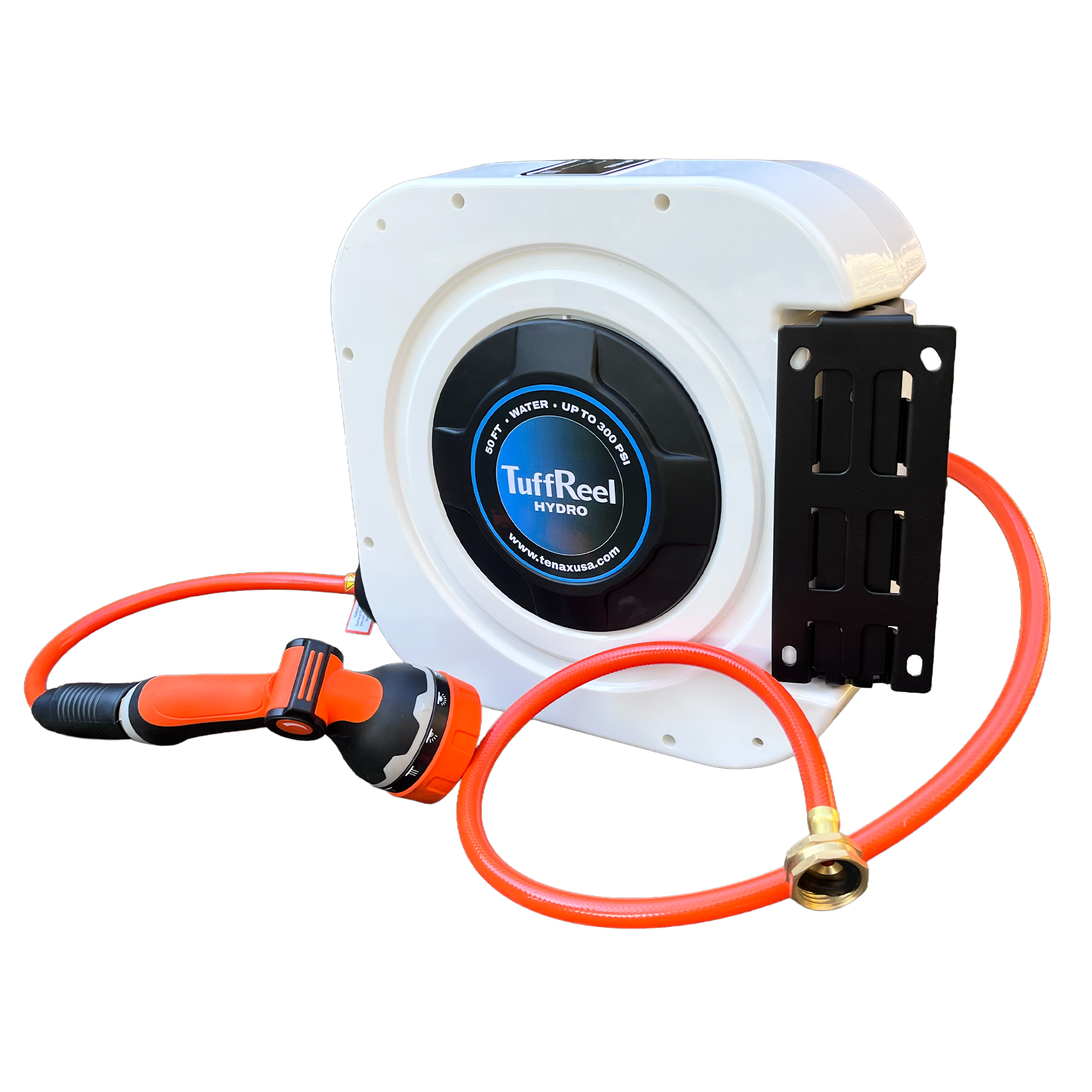 TuffReel Hydro 50 FT Retractable Water Hose Reel