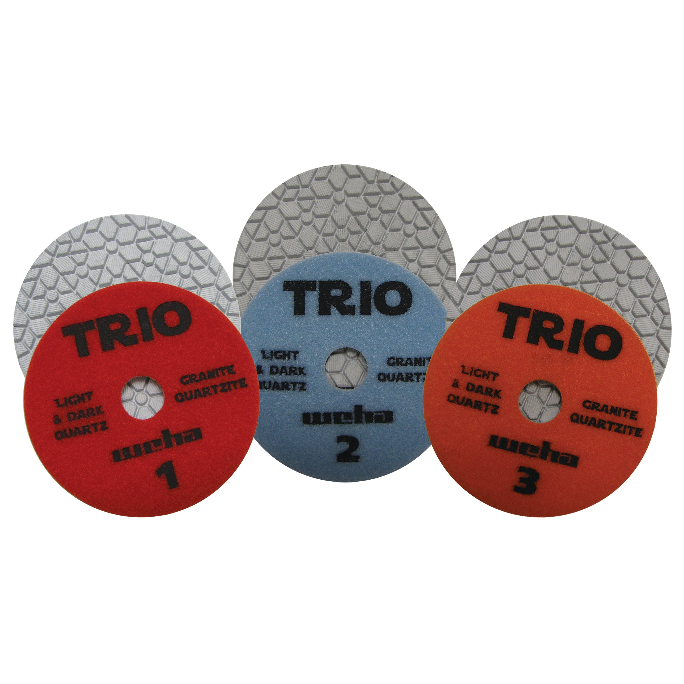 Weha Trio 3 Step Polishing Pads