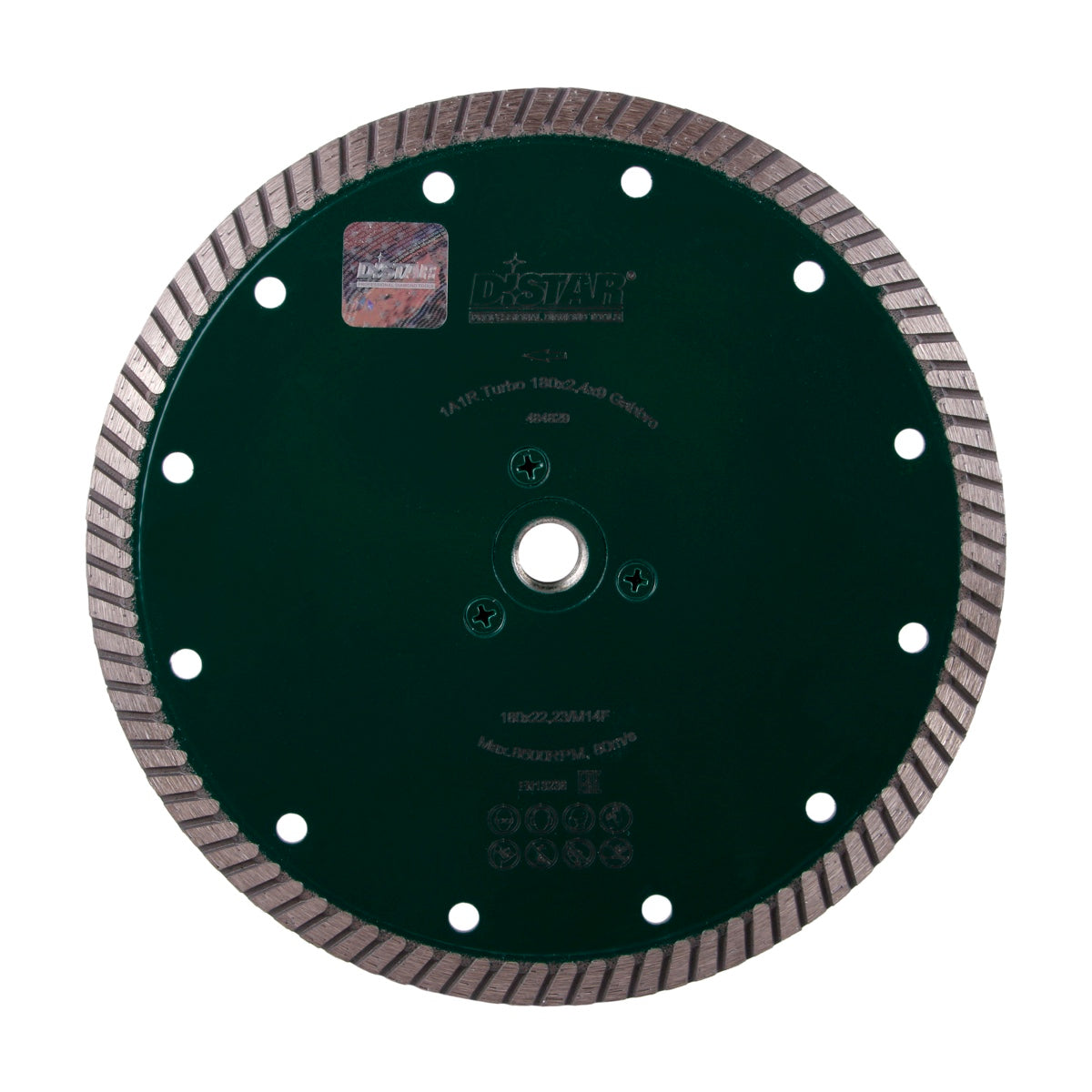 7" Gabbro Turbo Diamond Blade | Professional Granite Cutting Disc