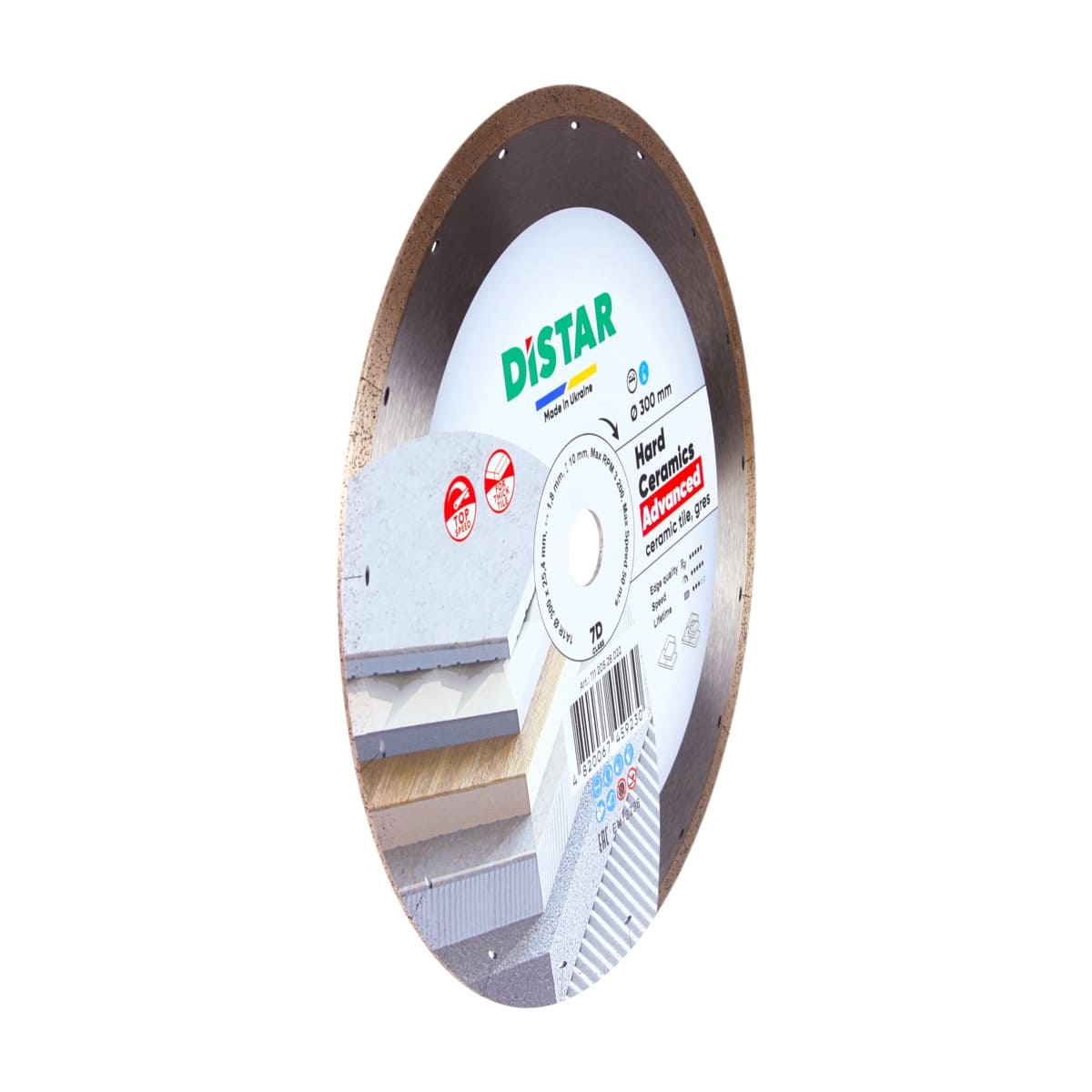 Hard Ceramics Advanced Diamond Blade 7"–14" – Thick Porcelain & Dekton Cuts