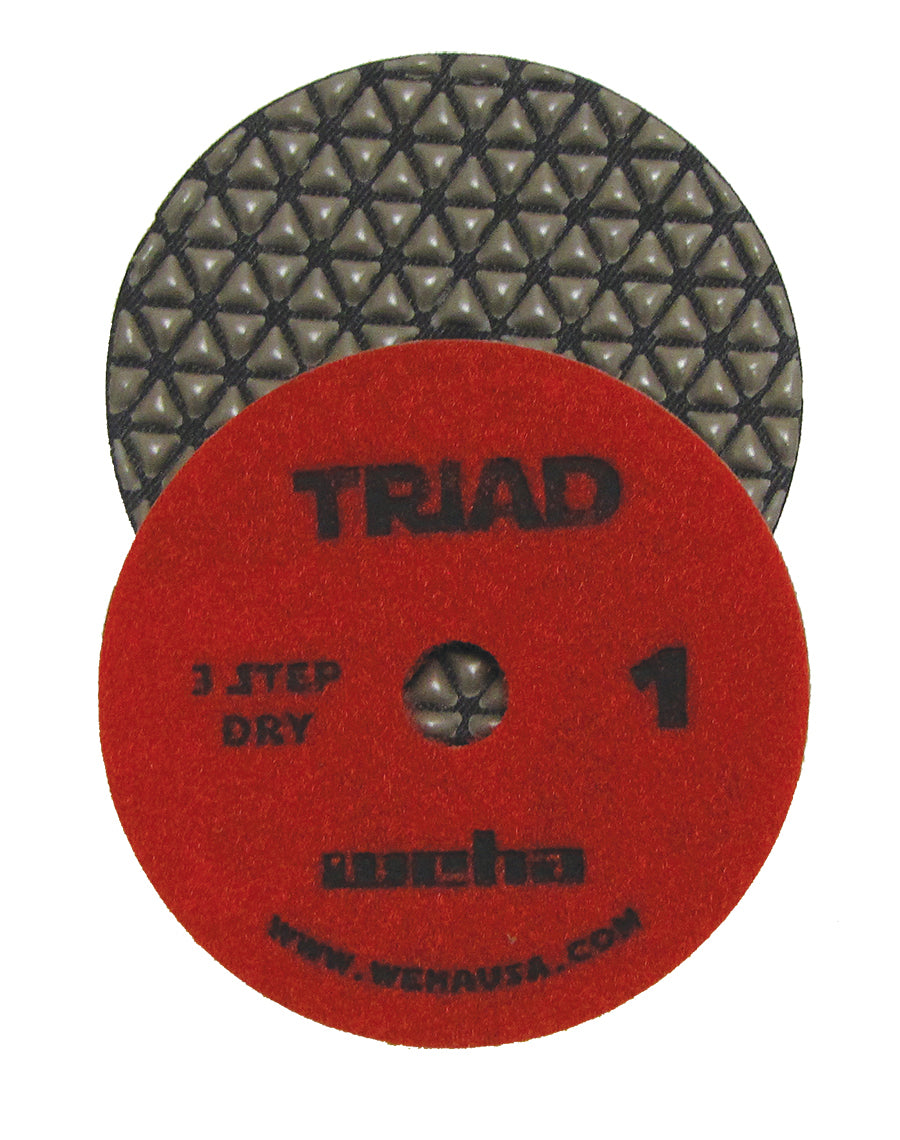 Weha Triad Dry 3 Step Polishing Pads
