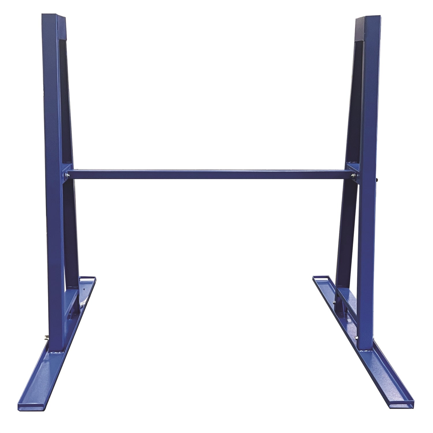 Weha Safety Blue Granite & Stone A-Frame Storage Rack Set with Crossbar
