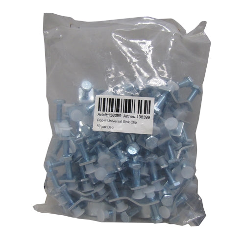 Weha Pop-It Universal Sink Clip – 50 Per Bag