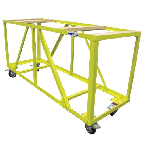 Weha 27" Wood Insert Stone Fabrication Work Table