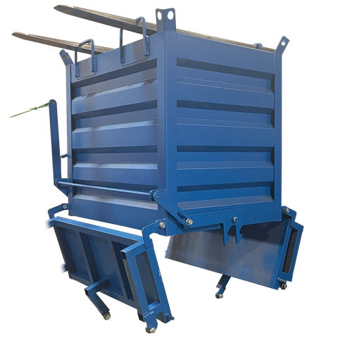 Weha Blue Waste Container – 1 Ton Capacity