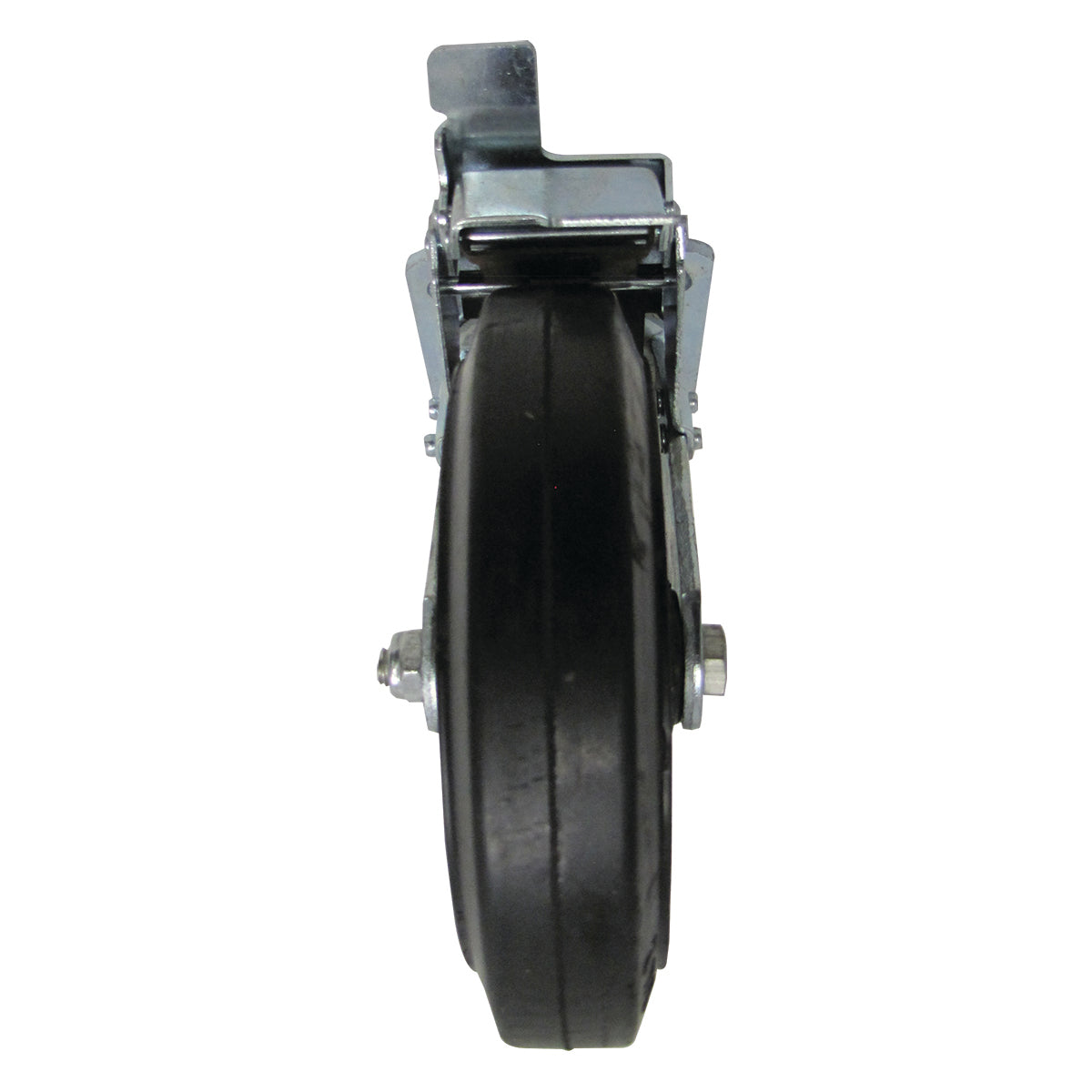 Weha Black Swivel Granite Shop Cart Wheel