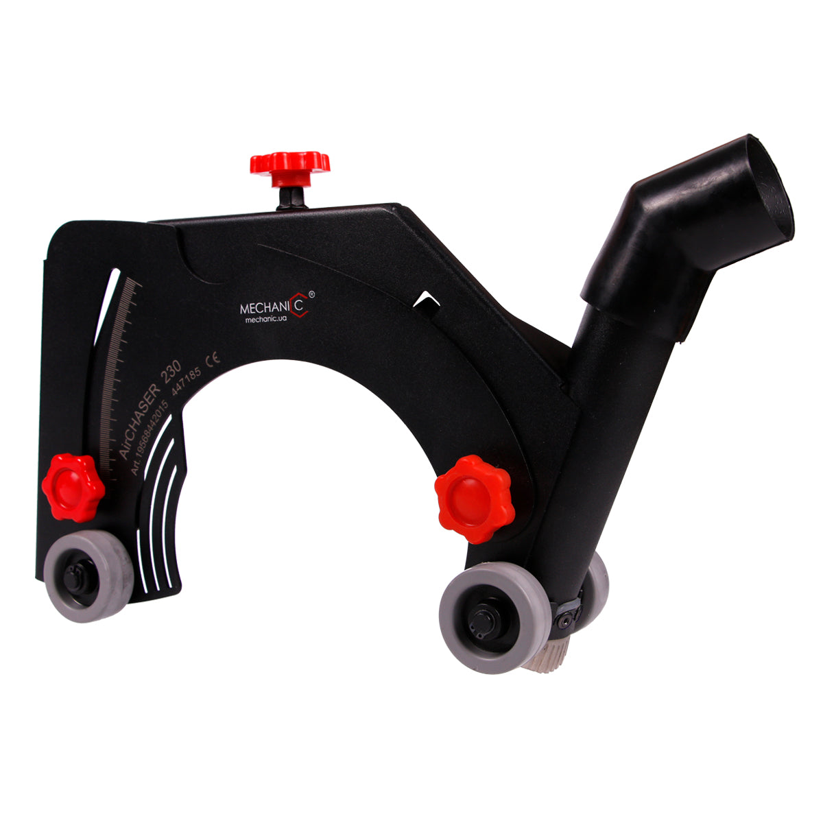 AirCHASER Angle Grinder Dust-Free Cutting Attachment with Adjustable Depth