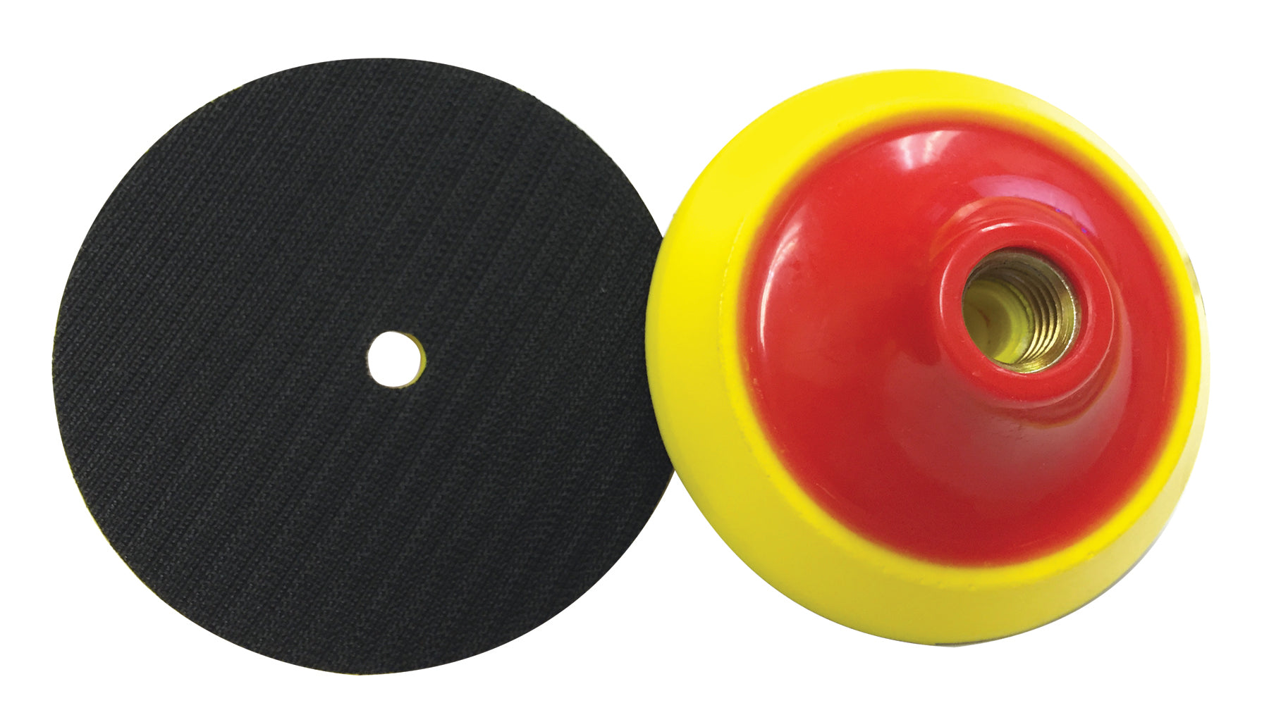 Weha Thick Yellow Foam Hook & Loop Back Up Pad