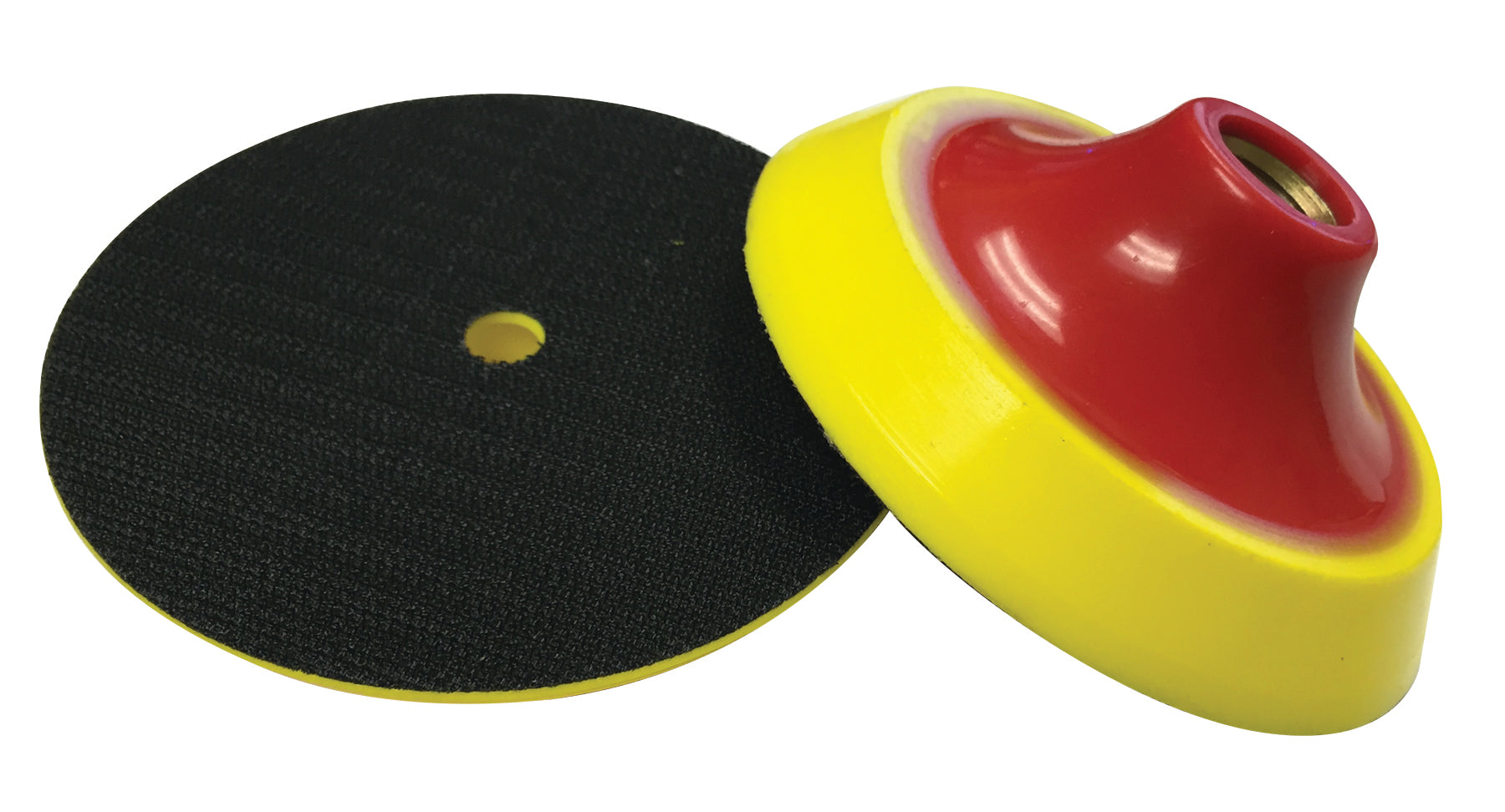 Weha Thick Yellow Foam Hook & Loop Back Up Pad