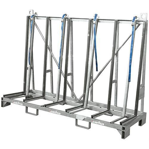 Weha Single-Sided A-Frame Cart – 78" x 26" x 56"