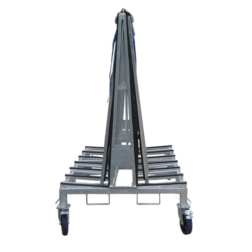Weha Large Double-Sided A-Frame Transport Cart – 96" x 43" x 68"