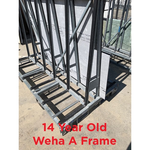 Weha Large Double-Sided A-Frame Transport Cart – 96" x 43" x 68"