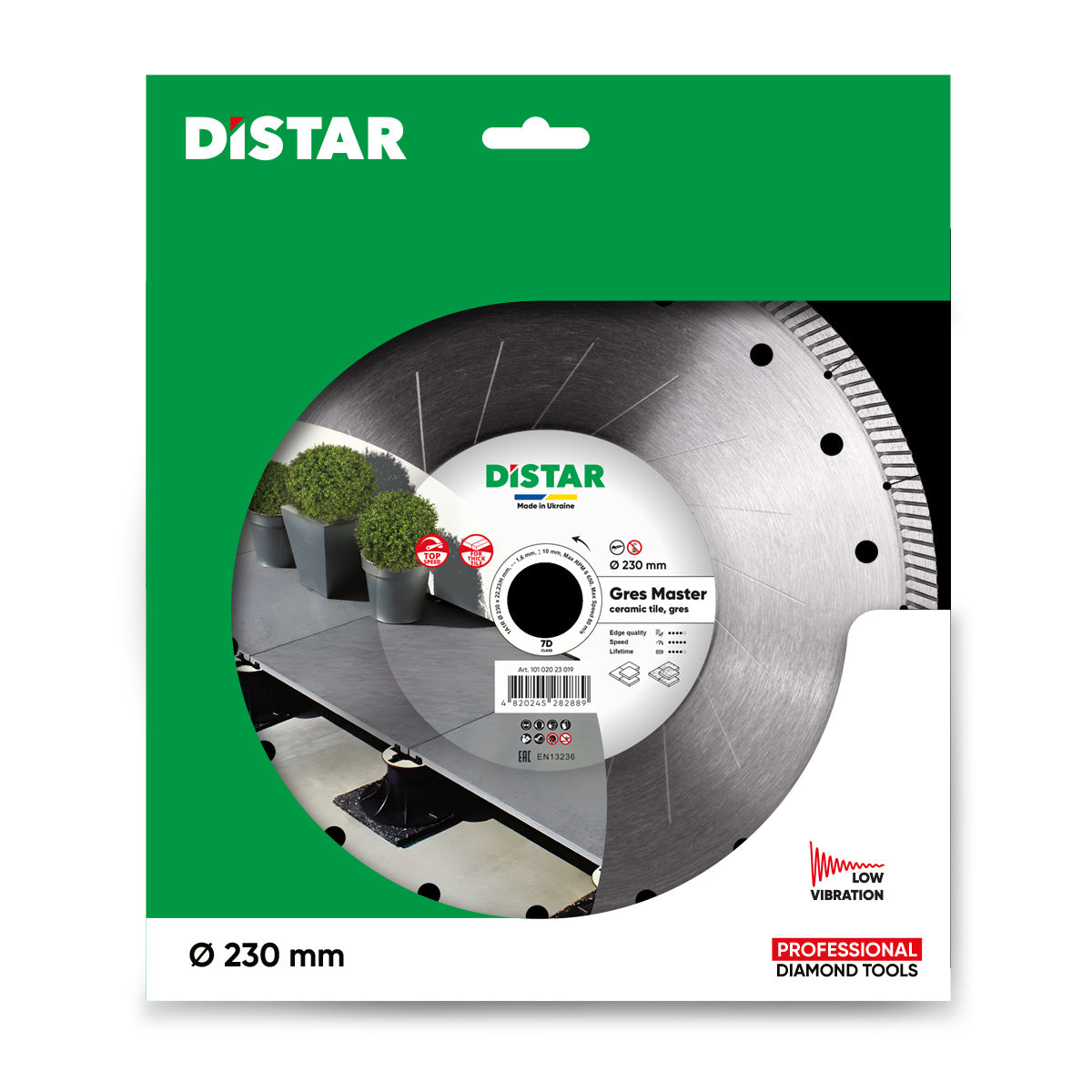 DISTAR Gres Master 9 inch diamond blade for porcelain gres cutting