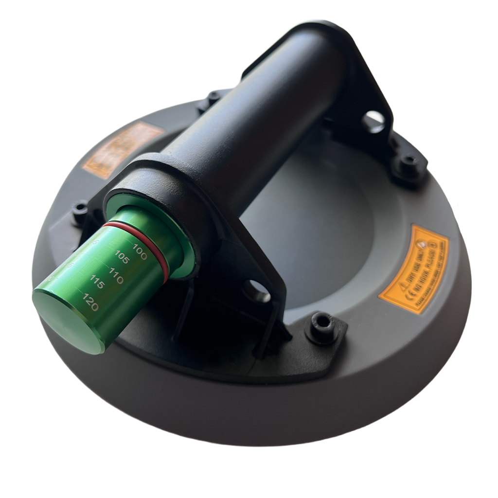 TuffCup Apollo 8" Manual Hand Pump Suction Cup – Heavy-Duty Vacuum Lifter for Stone, Glass & Tile