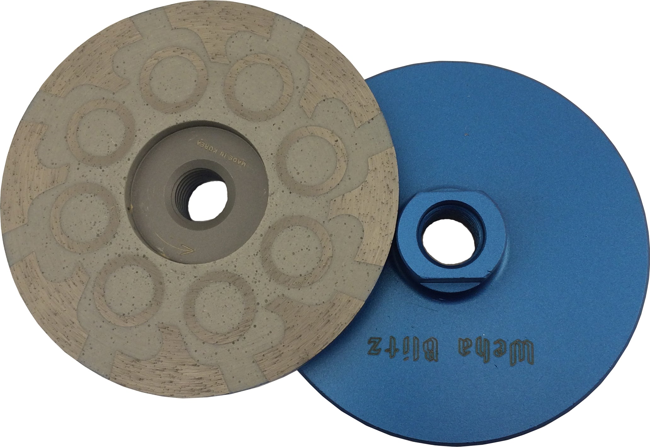 Weha Blitz 4" Resin Filled Cup Wheels
