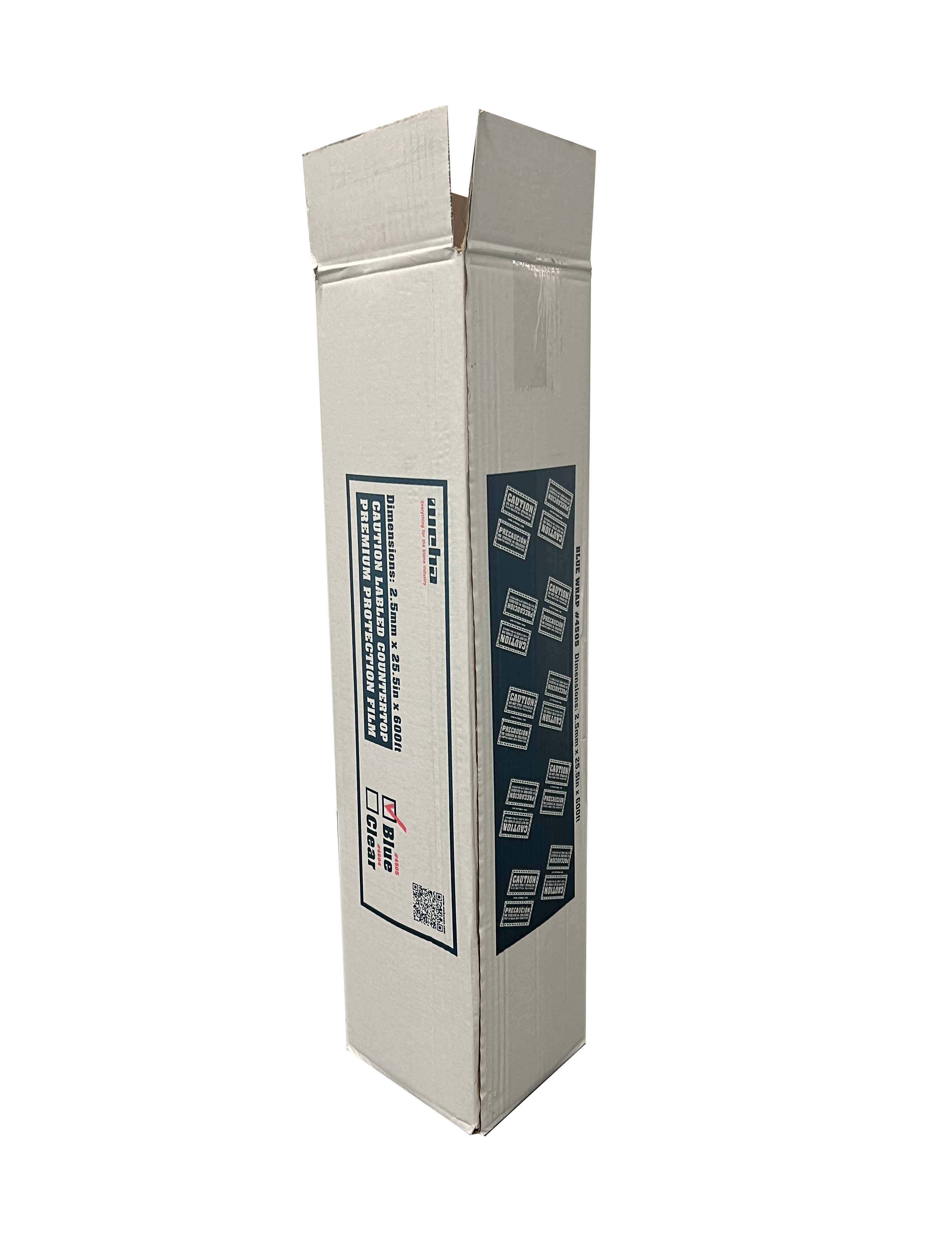 Weha Blue Countertop Protective Film – Caution Marked