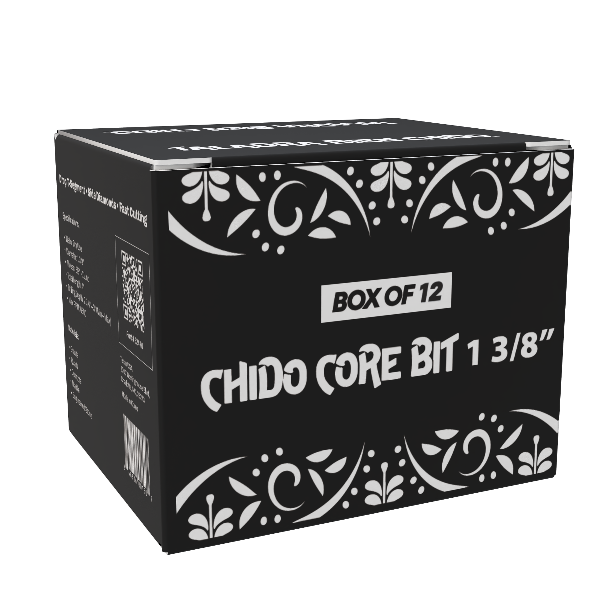 Chido Drop T Segment Core Bit