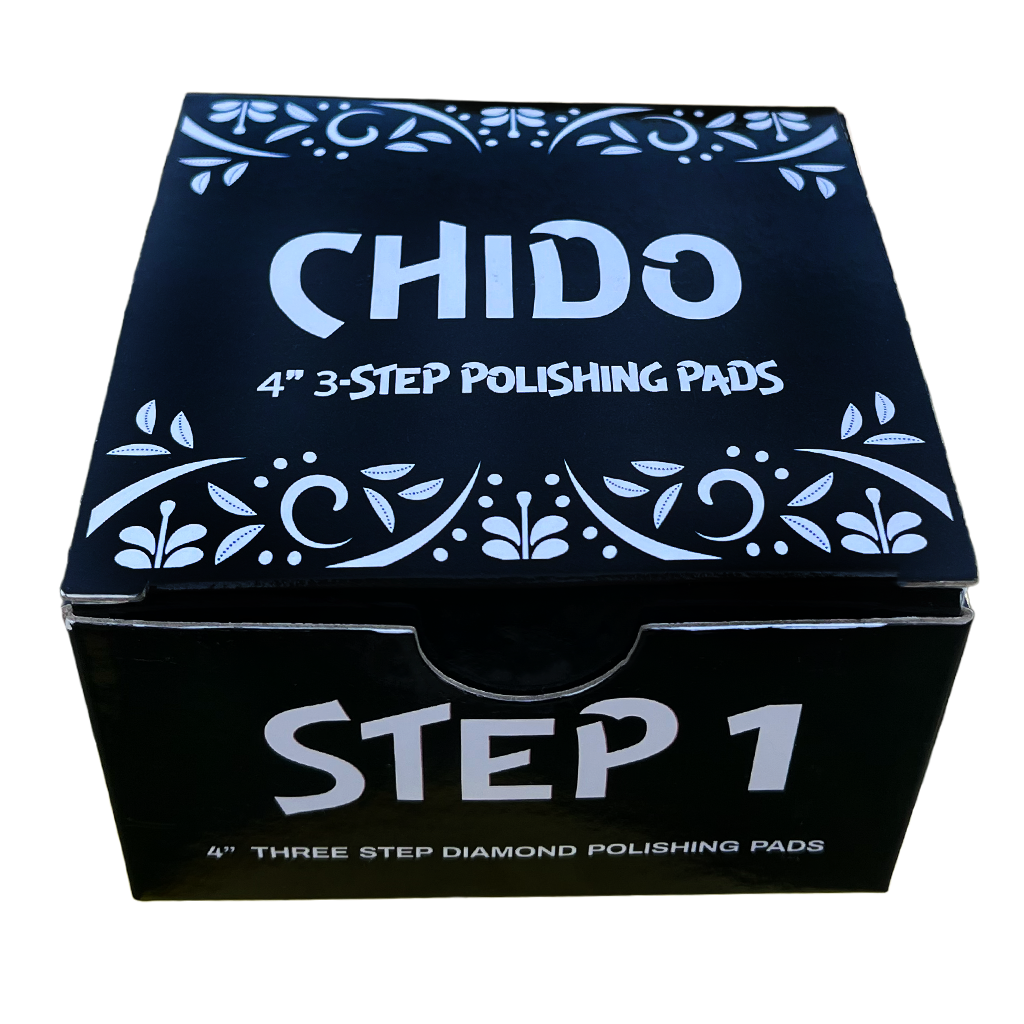 Chido 4" 3 Step Polishing Pads