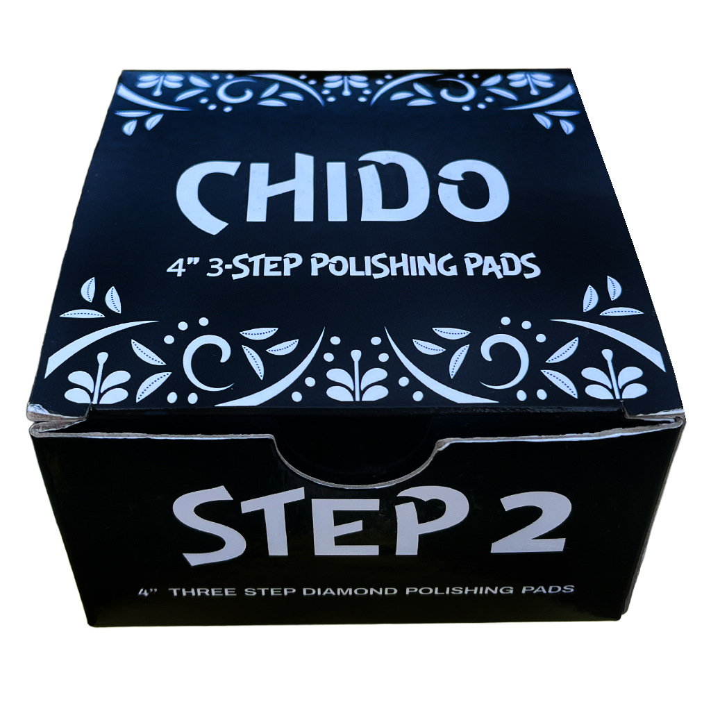 Chido 4" 3 Step Polishing Pads