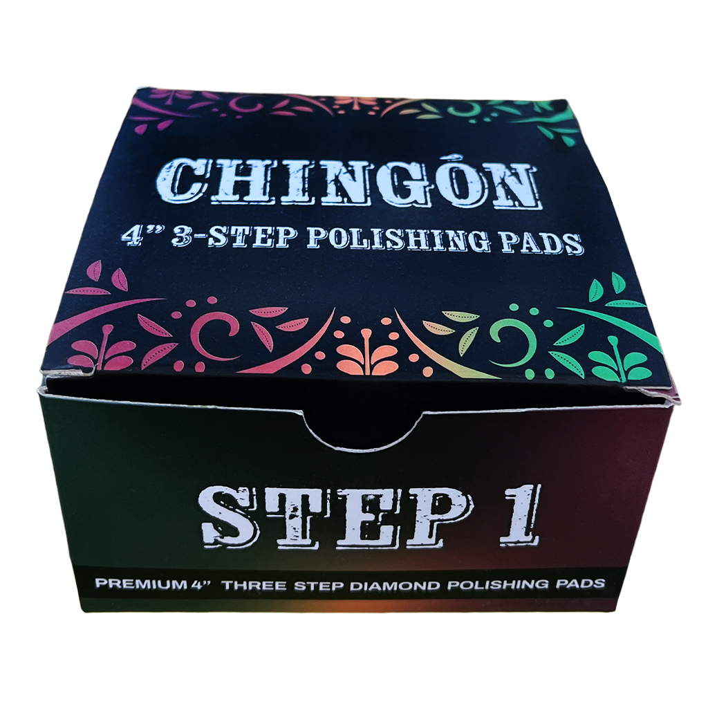 Chingon 4" Premium 3 Step Polishing Pads