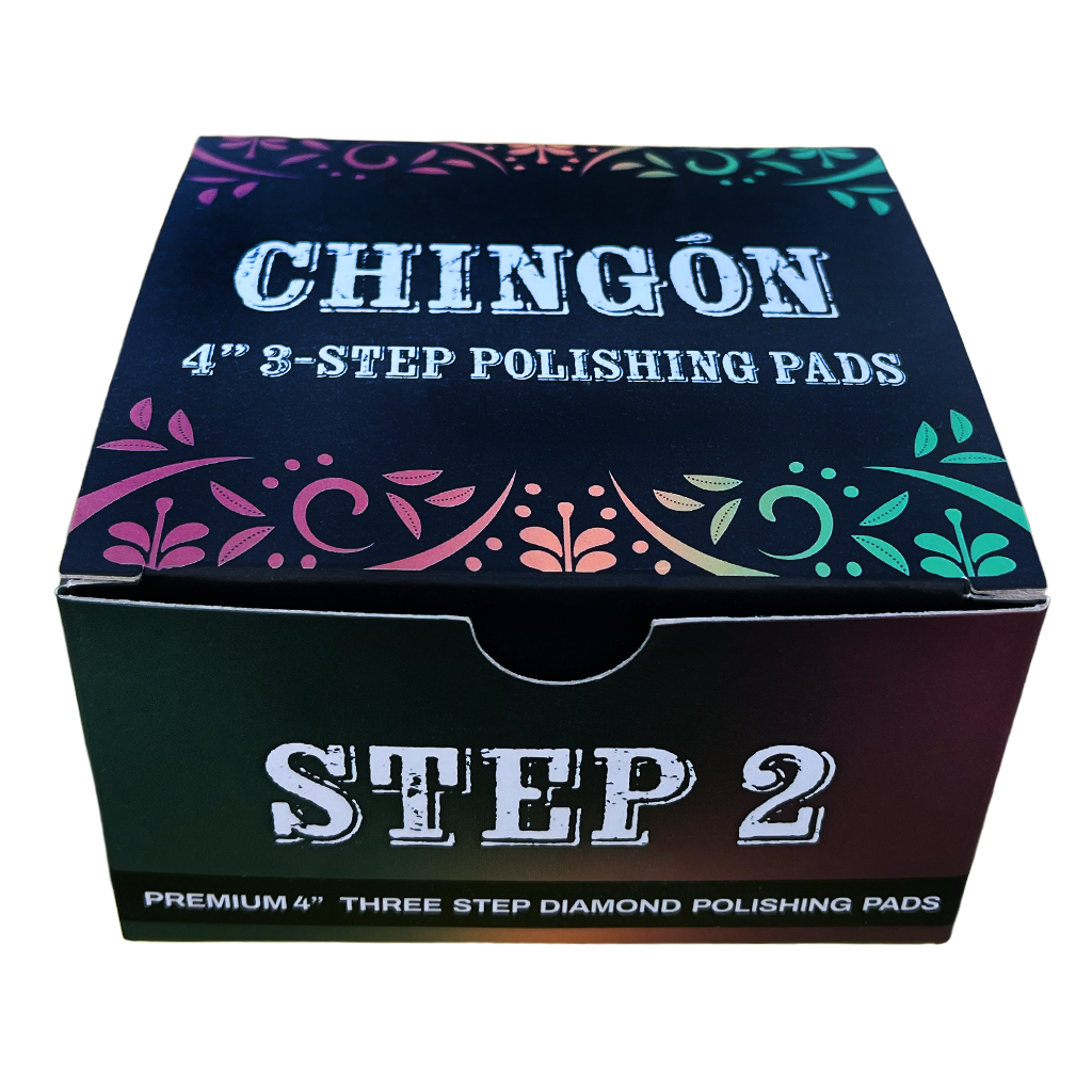 Chingon 4" Premium 3 Step Polishing Pads