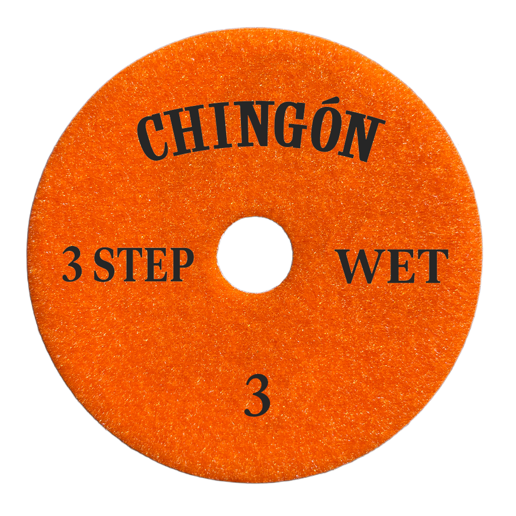 Chingon 4" Premium 3 Step Polishing Pads