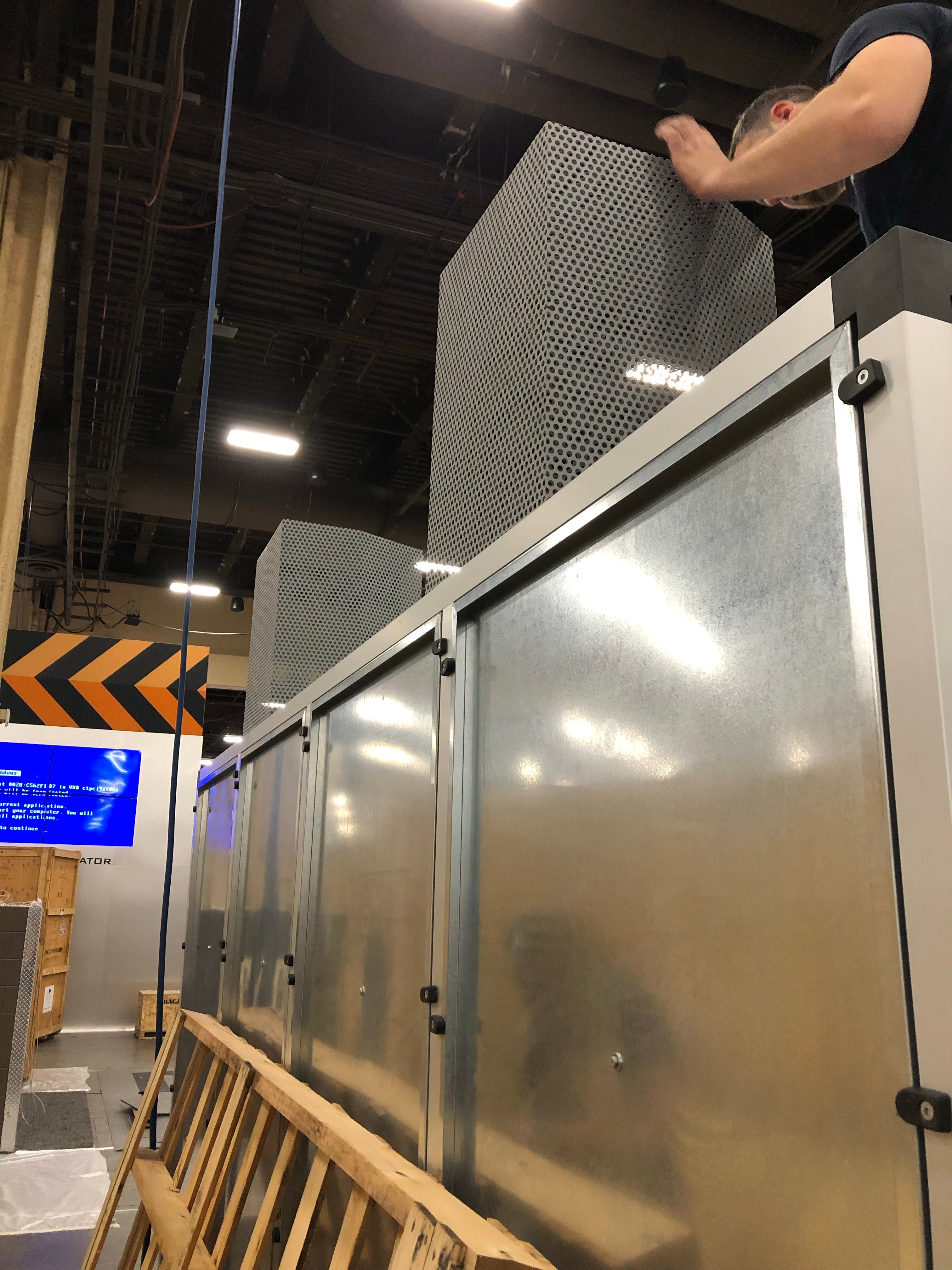 Diffuser for 4 Meter Dust Cabinet