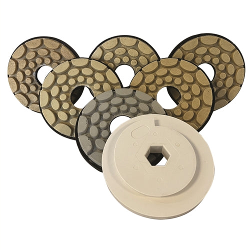Tenax T36 Hook & Loop Auto Inline Edge Polishing Wheels