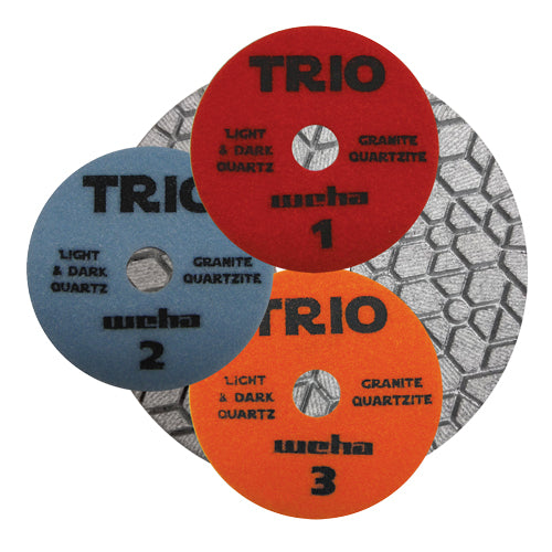 Weha Trio 3 Step Polishing Pads