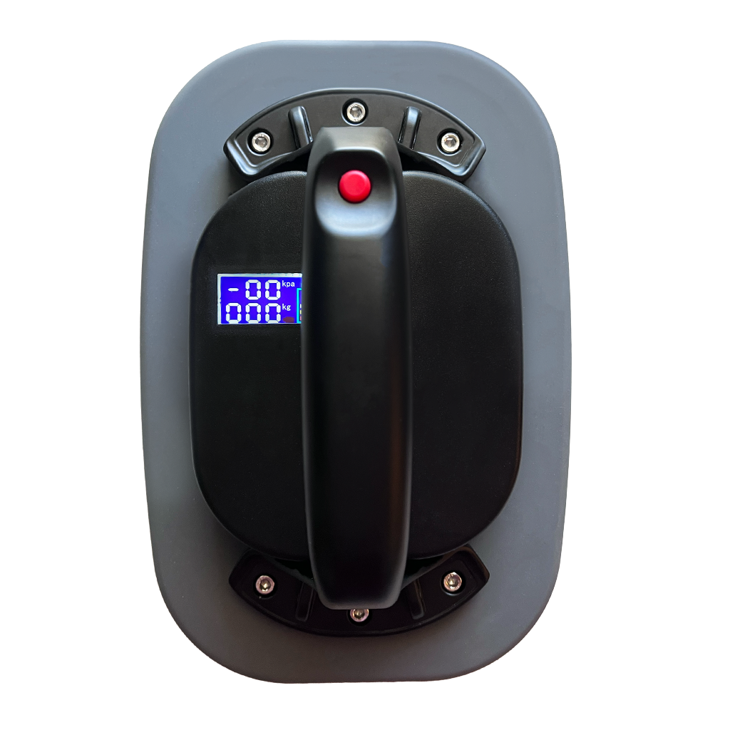 TuffCup Athena 11 inch battery powered vacuum cup front view on gray background