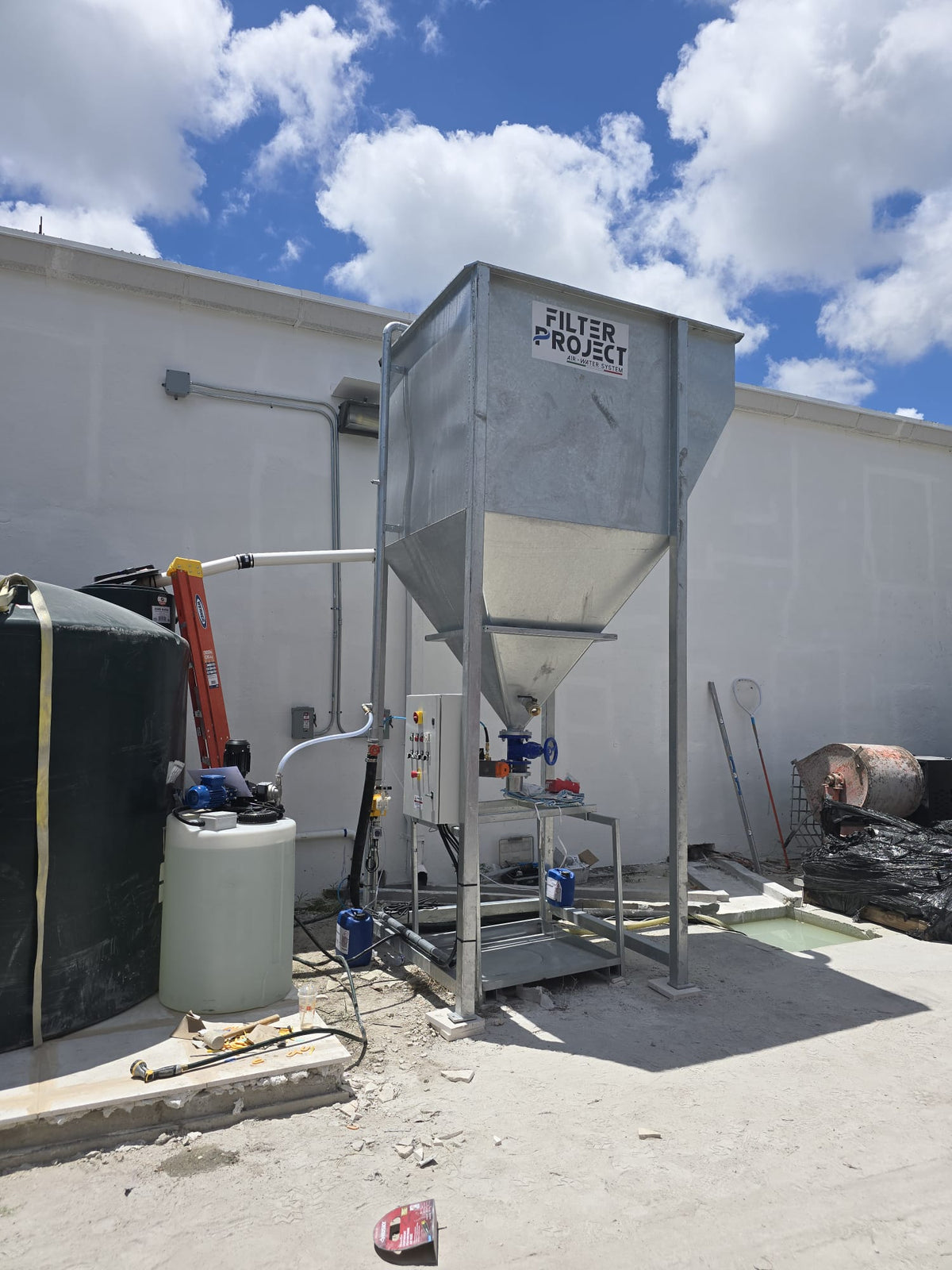 Filter Project Lamellar Stone Water Clarifier Plant
