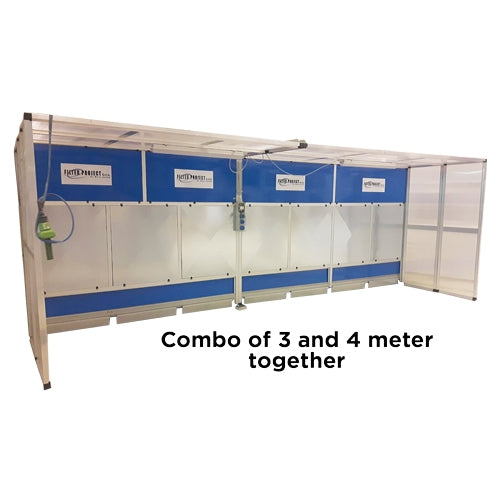 Filter Project 10' (3 Meter) Automatic Self-Cleaning Dry Dust Collector Booth System
