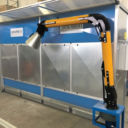 Filter Project 13' (4 Meter) Automatic Self-Cleaning Dry Dust Collector with Arm Attachment