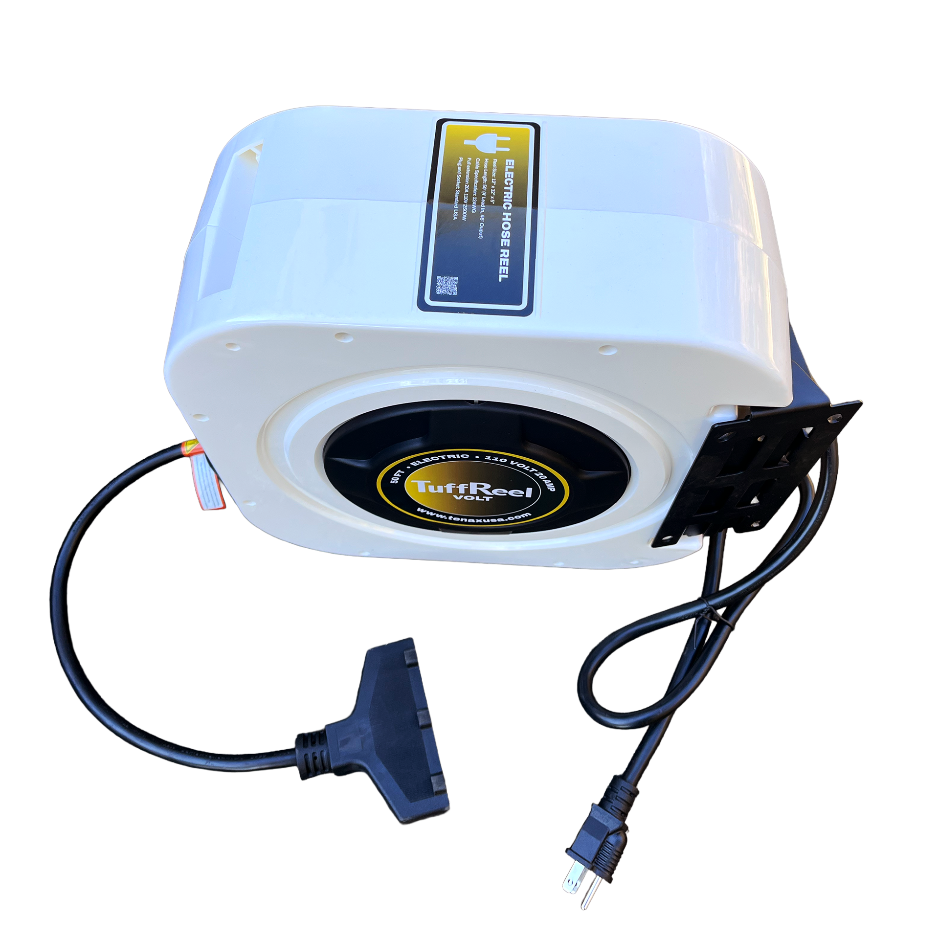 TuffReel Volt 50 FT Retractable Electric Hose Reel