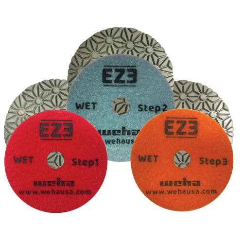 Weha EZ3 3 Step Diamond Polishing Pads