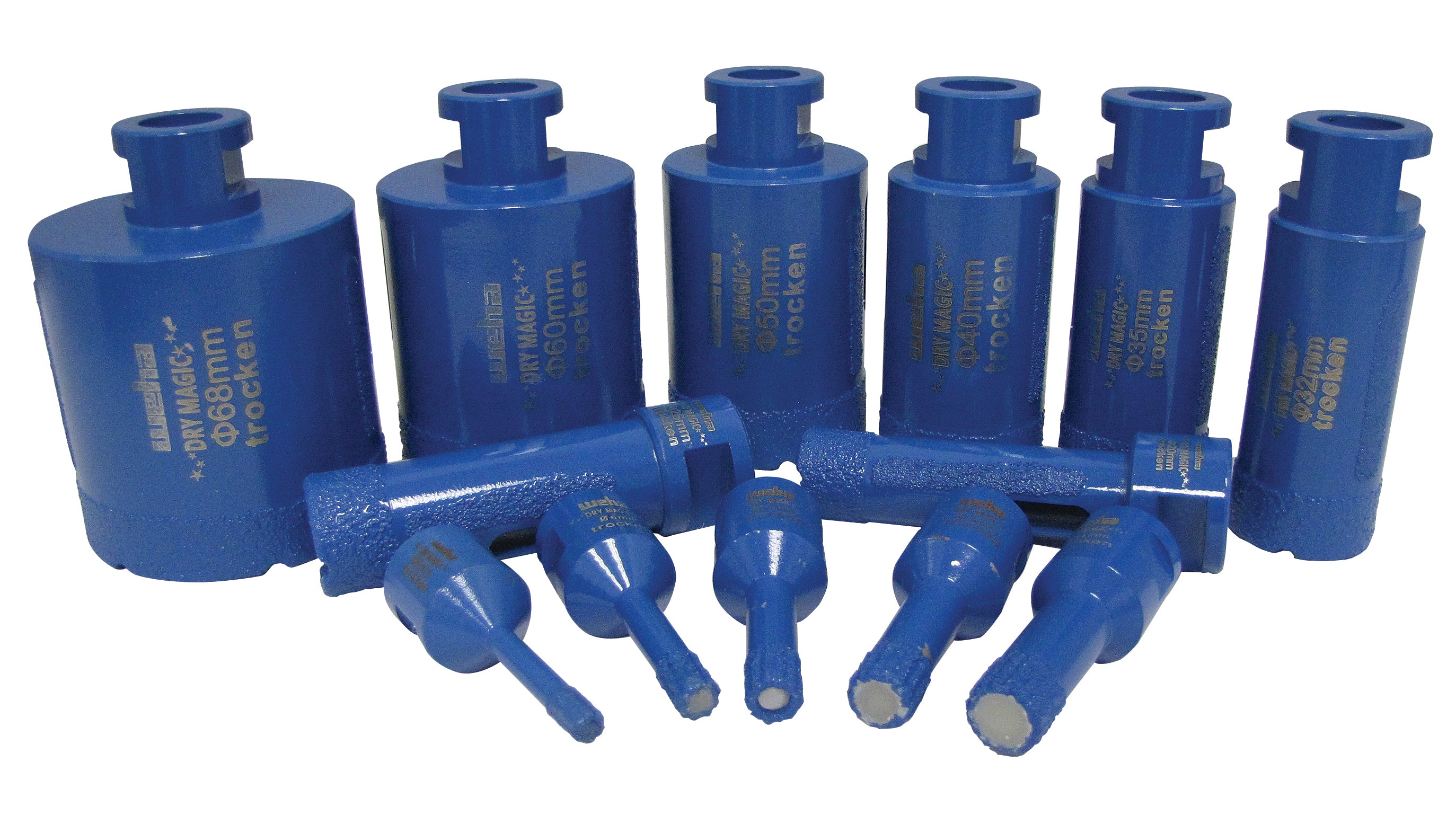 Weha Dry Magic Vacuum Brazed Core Bits